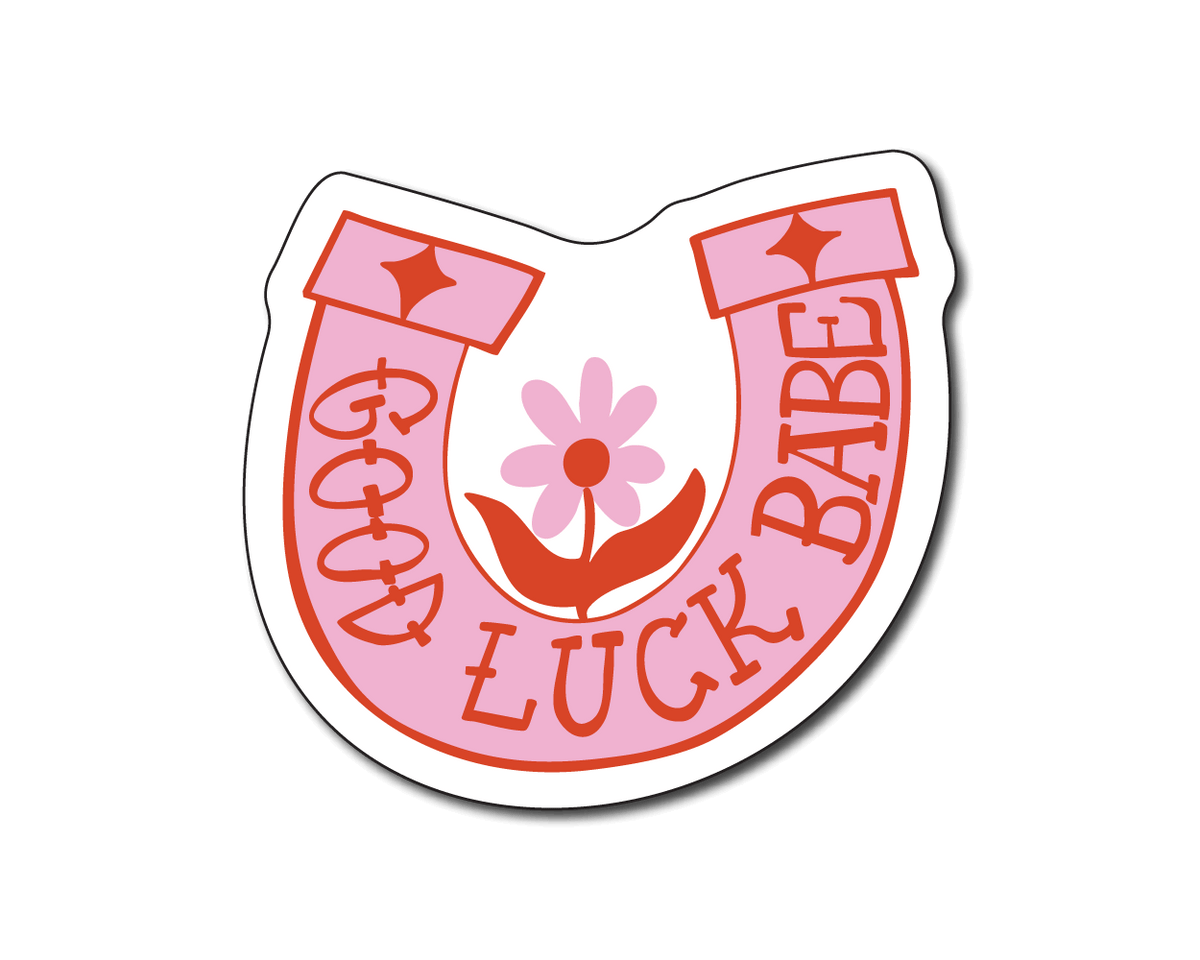 Mini Good Luck Babe Sticker