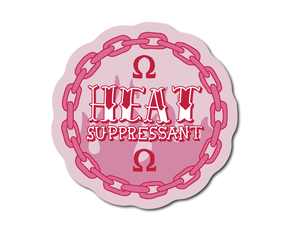 Mini Omega Heat Suppressant Sticker