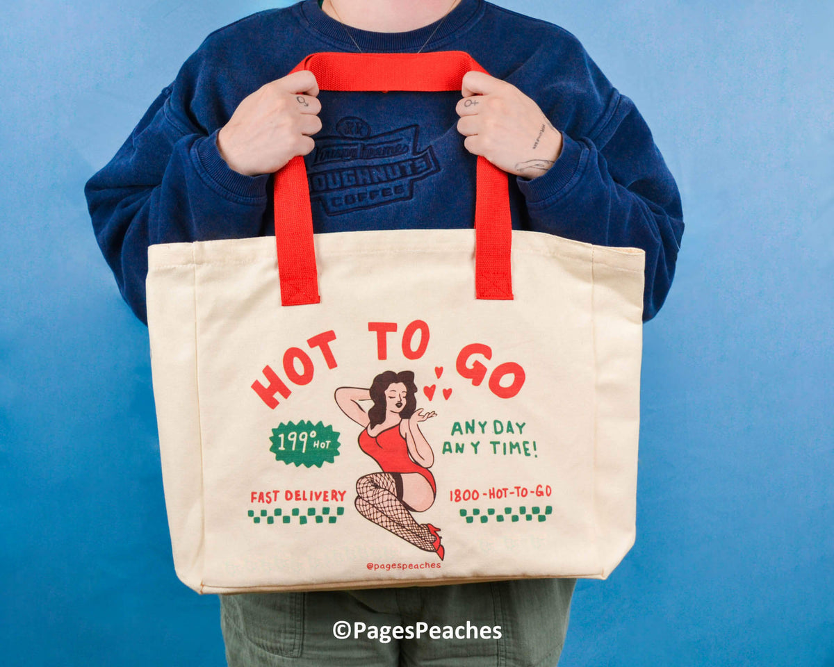 Hot To Go Tote Bag