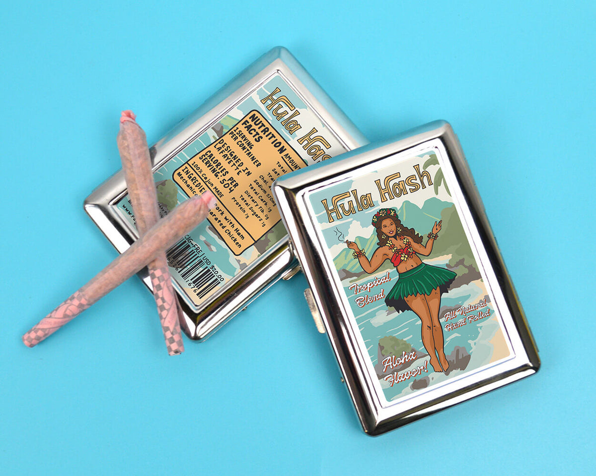 Hula Hash Cigarette Case