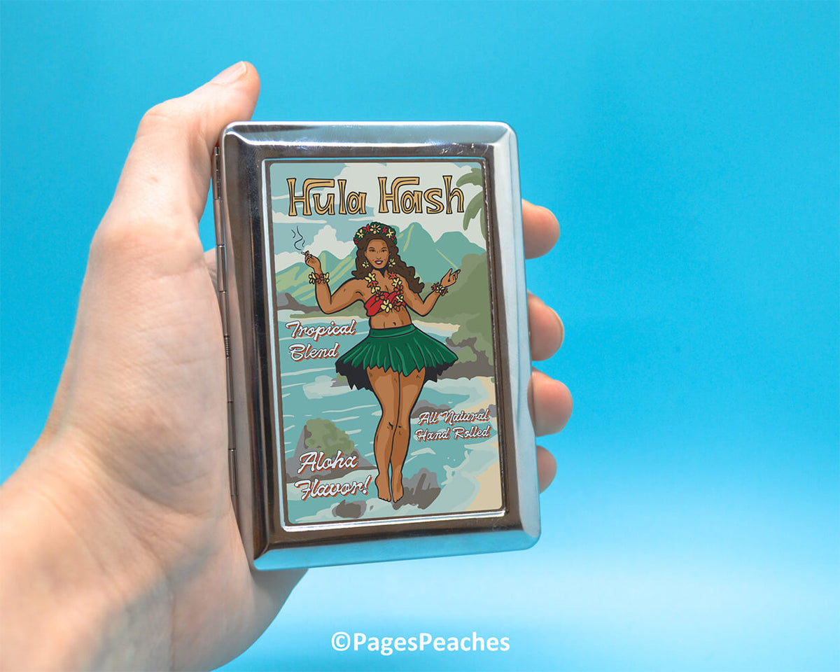 Hula Hash Cigarette Case