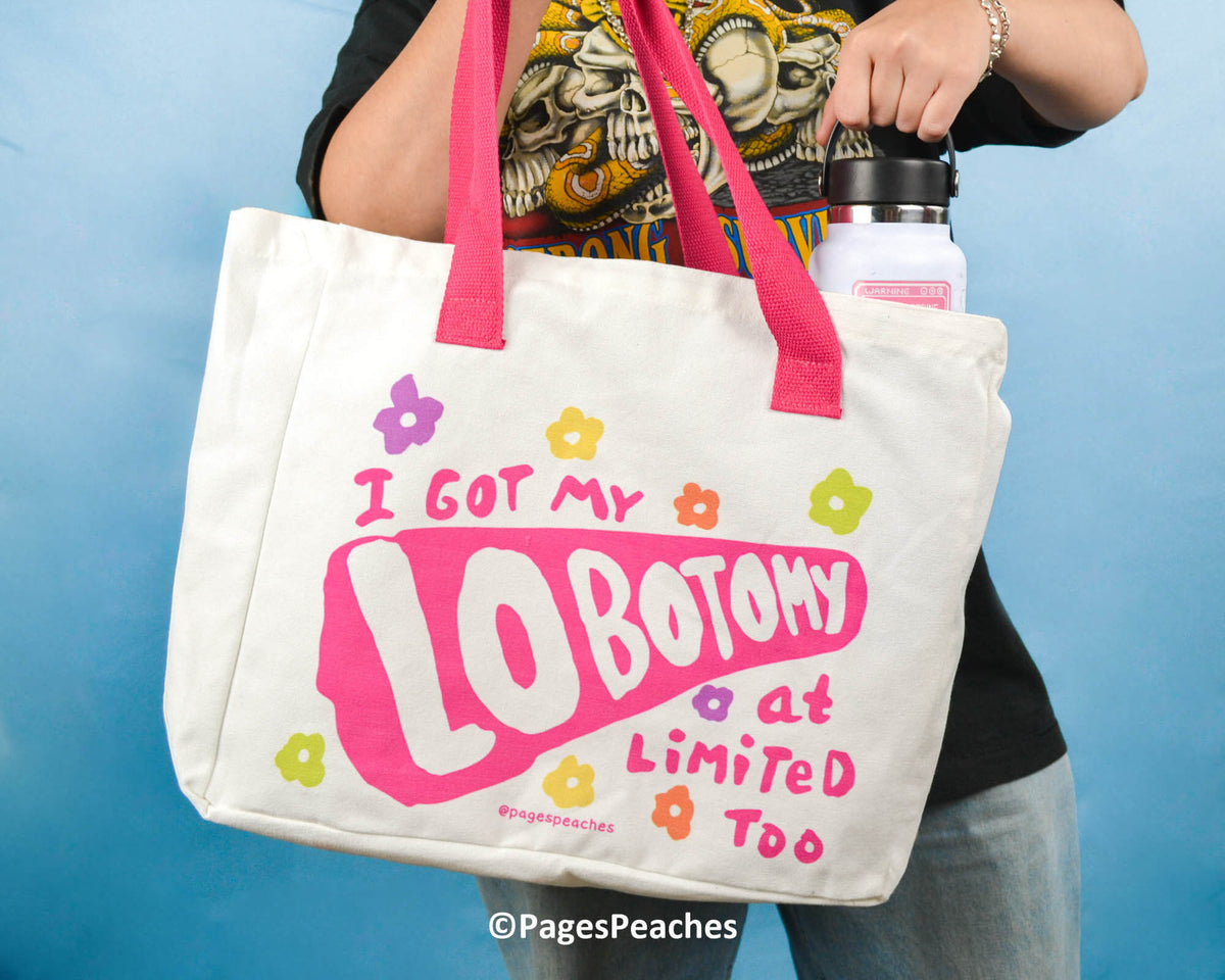 Lobotomy Tote Bag