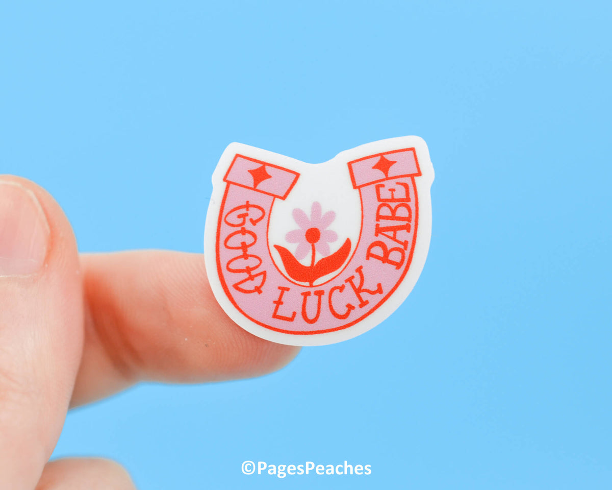 Mini Good Luck Babe Sticker