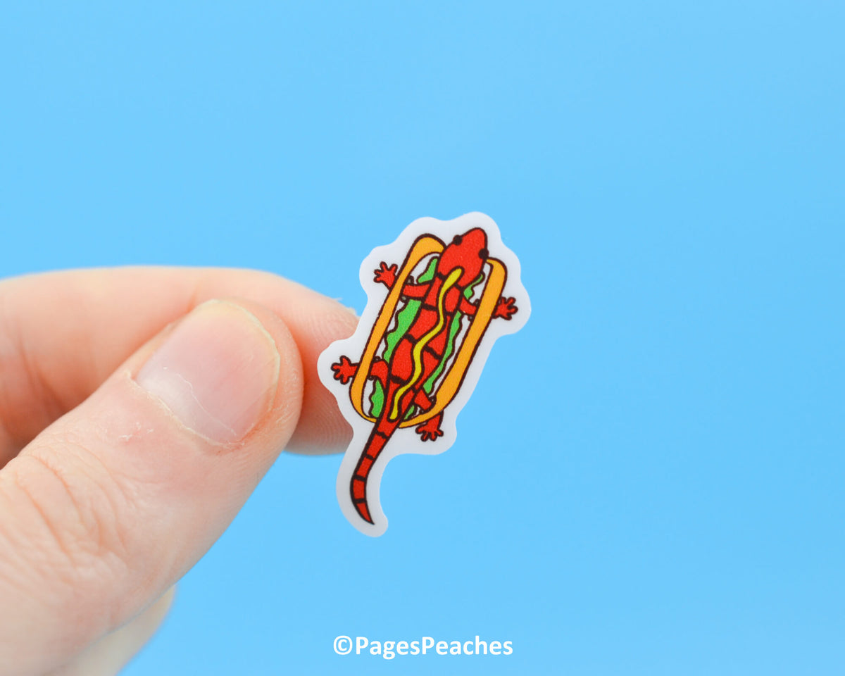 Mini Lizard Dog Sticker