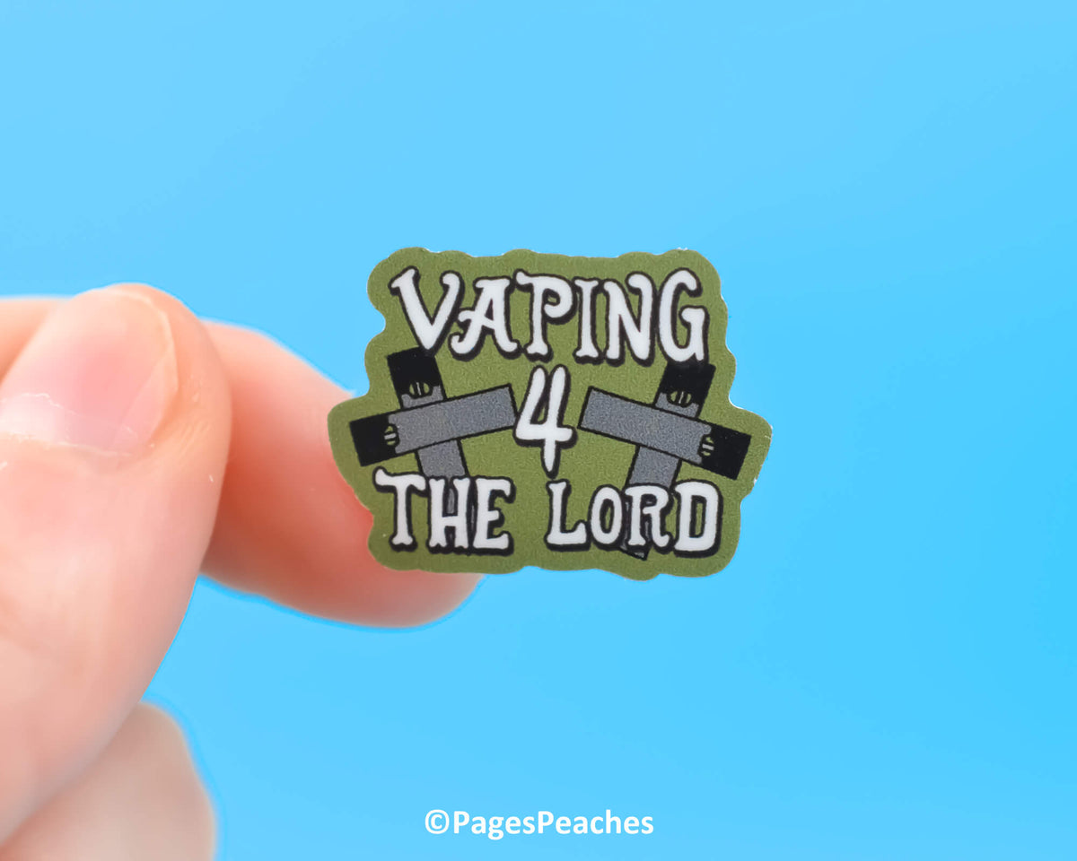 Mini Vaping Sticker