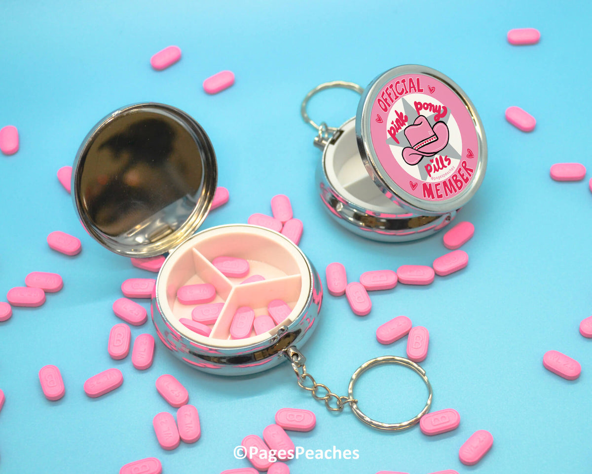 PREORDER FEB Pink Pony Pills Case