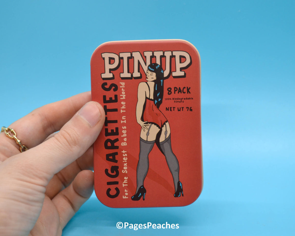 Pinup Cigarettes Stash Tin