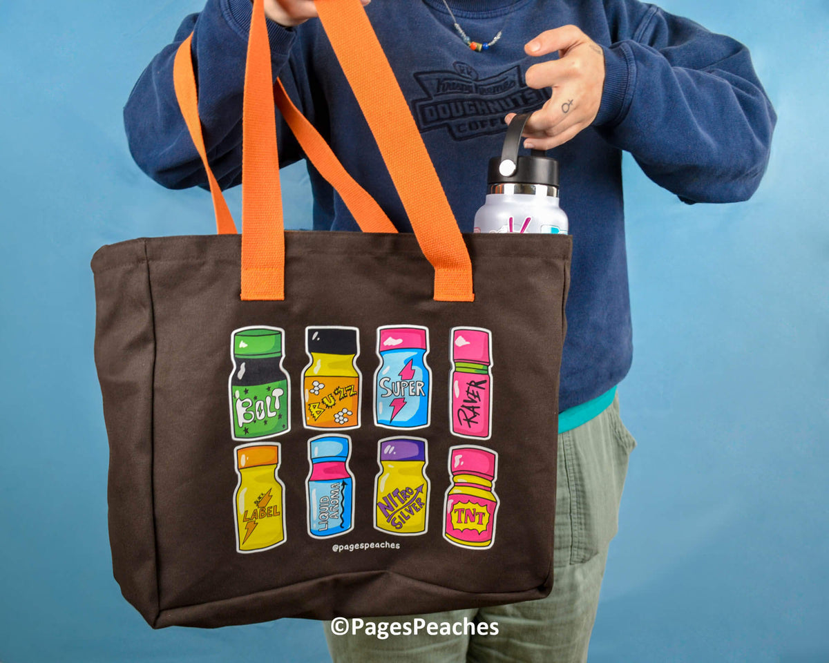 Poppers Tote Bag