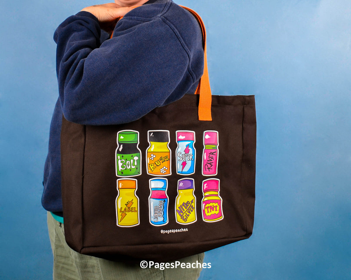 Poppers Tote Bag