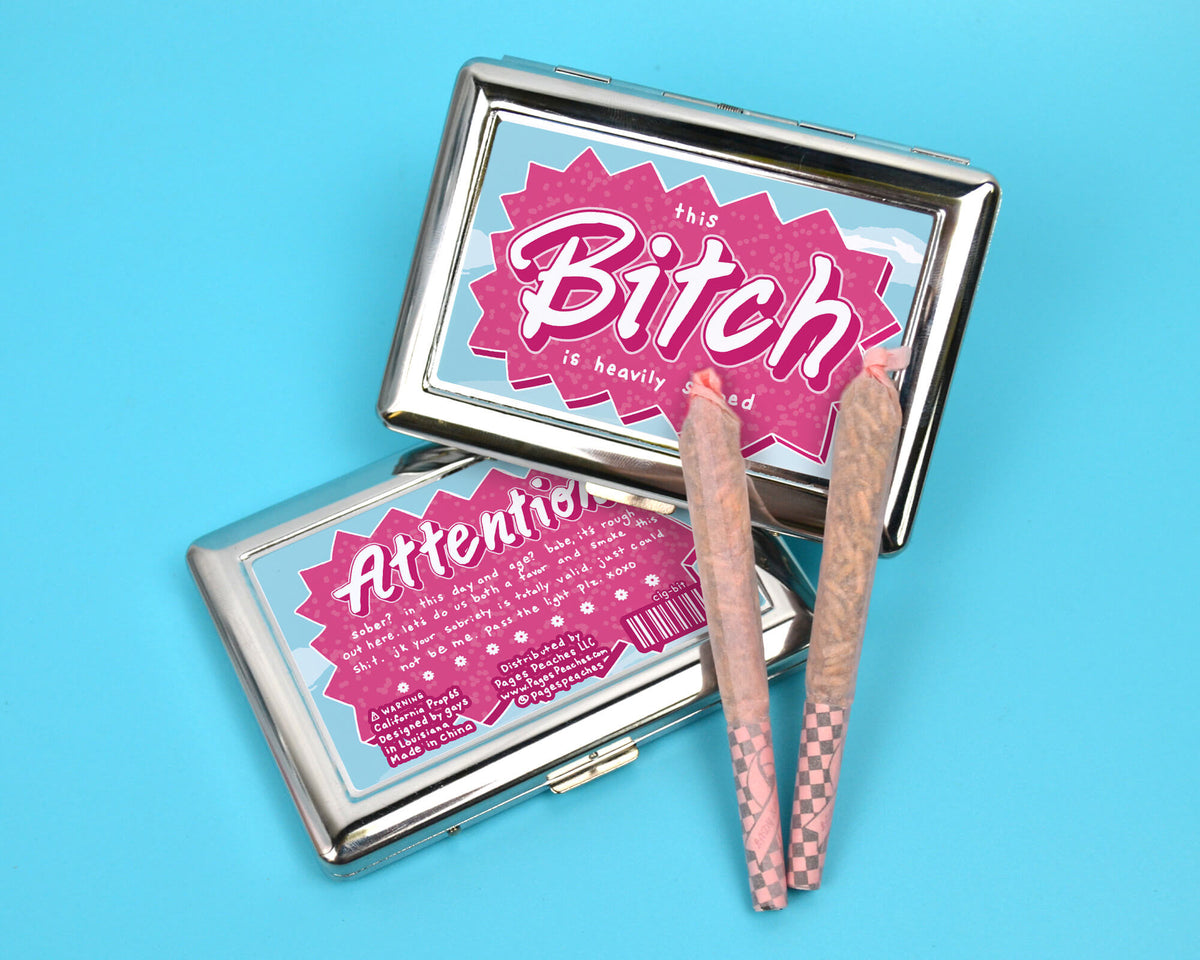 Stoned Bitch Cigarette Case