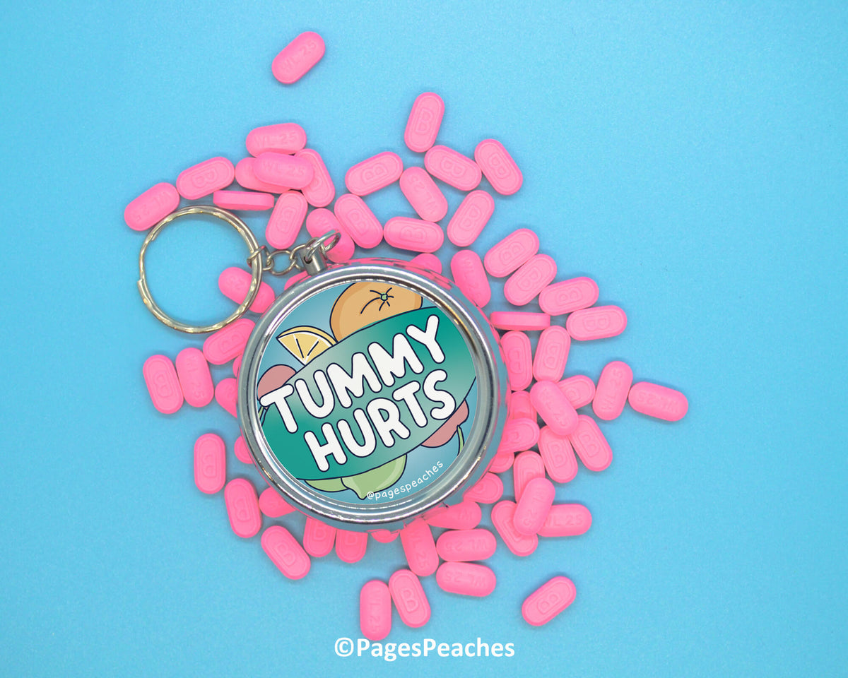 PREORDER FEB Tummy Hurts Pill Case