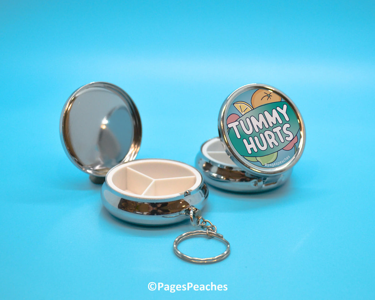 PREORDER FEB Tummy Hurts Pill Case