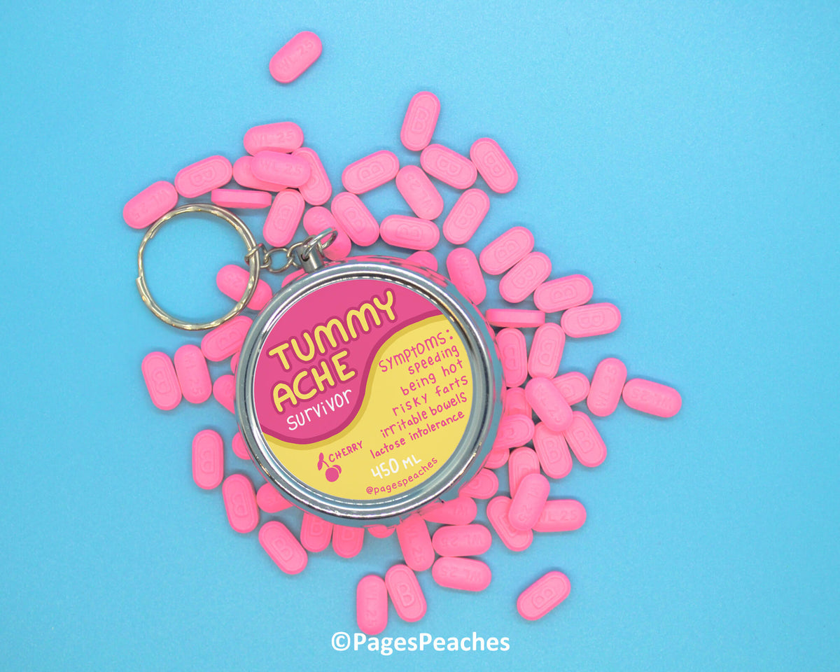 PREORDER FEB Tummy Ache Pill Case