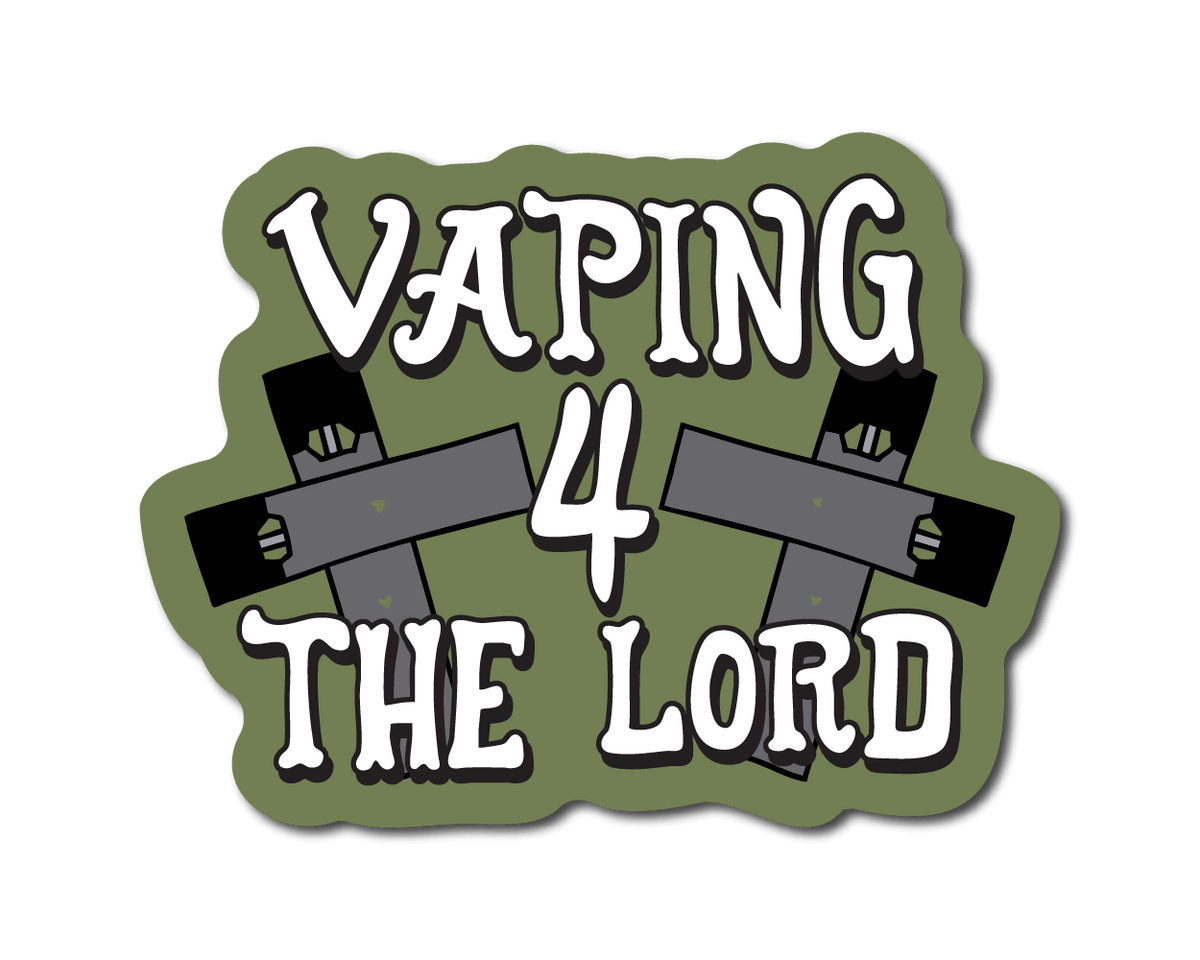 Mini Vaping Sticker