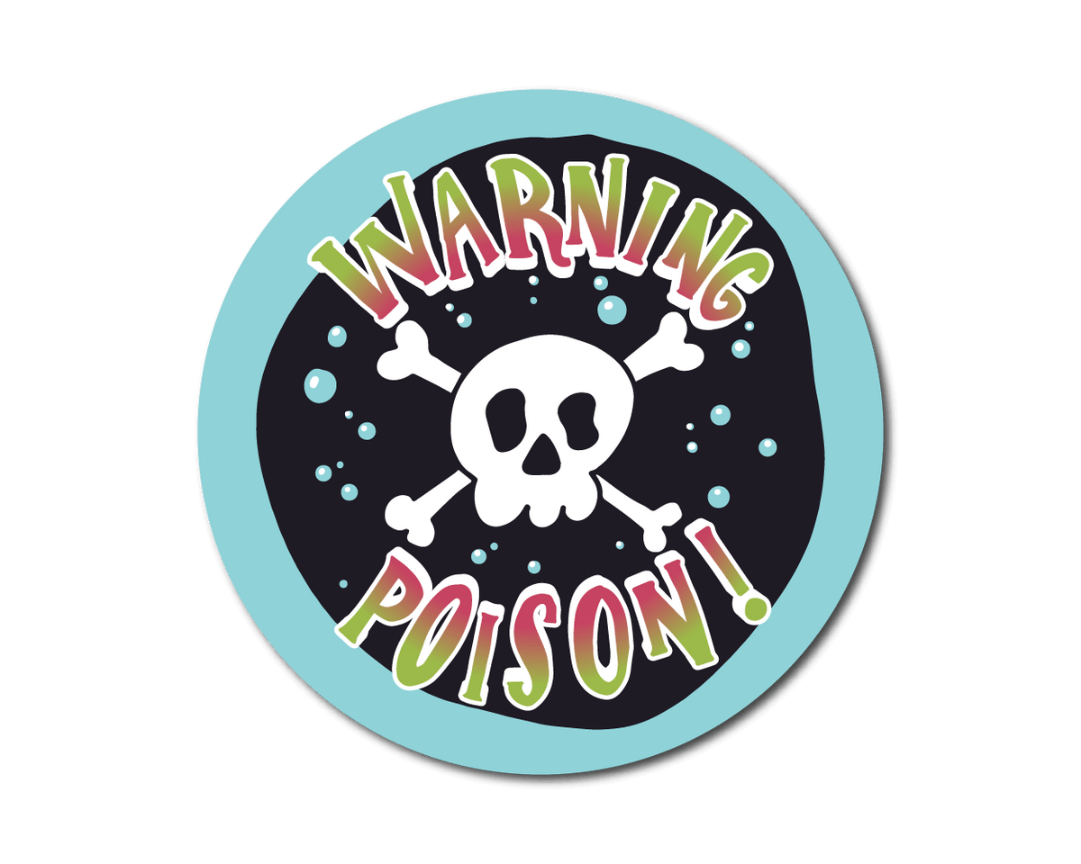 Mini Poison Sticker