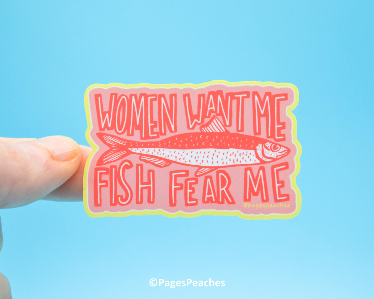 Large Women Want Me Sticker