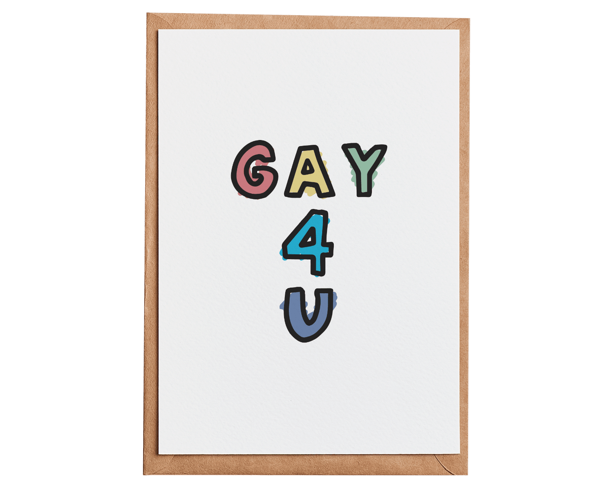 Wholesale Gay 4 U Card MOQ 6